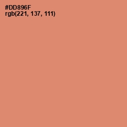 #DD896F - Copperfield Color Image