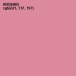 #DD899D - Puce Color Image