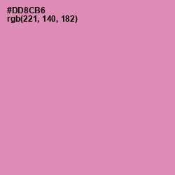 #DD8CB6 - Can Can Color Image