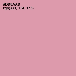 #DD9AAD - Careys Pink Color Image