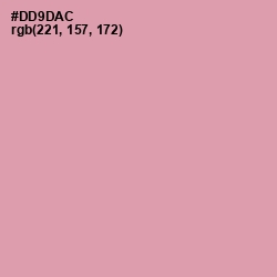 #DD9DAC - Careys Pink Color Image