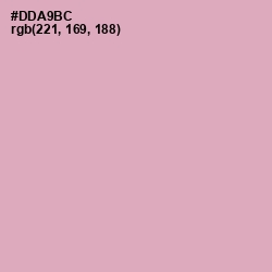 #DDA9BC - Blossom Color Image