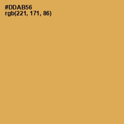 #DDAB56 - Sundance Color Image