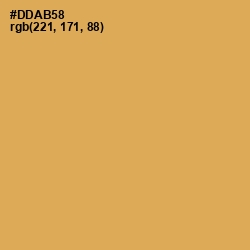 #DDAB58 - Sundance Color Image