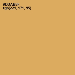 #DDAB5F - Sundance Color Image