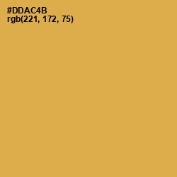 #DDAC4B - Roti Color Image