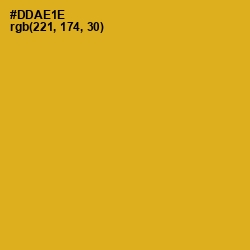 #DDAE1E - Gold Tips Color Image
