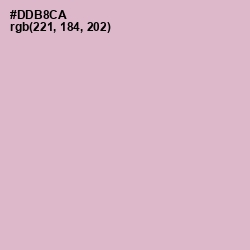 #DDB8CA - Thistle Color Image