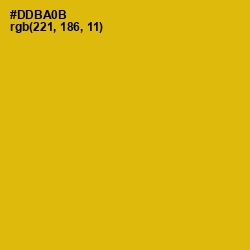 #DDBA0B - Galliano Color Image