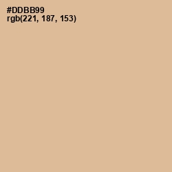 #DDBB99 - Cameo Color Image