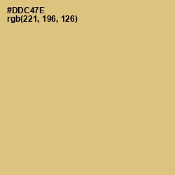#DDC47E - Chenin Color Image