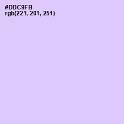 #DDC9FB - Moon Raker Color Image
