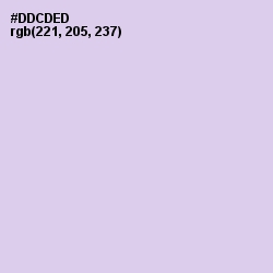 #DDCDED - Prelude Color Image