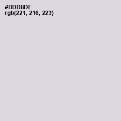 #DDD8DF - Alto Color Image