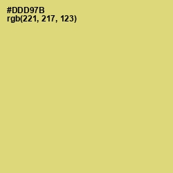 #DDD97B - Chenin Color Image