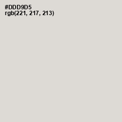 #DDD9D5 - Westar Color Image