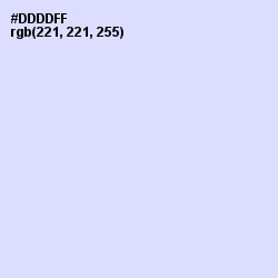 #DDDDFF - Fog Color Image