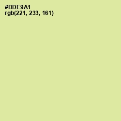 #DDE9A1 - Caper Color Image