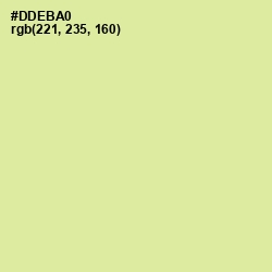 #DDEBA0 - Caper Color Image