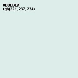 #DDEDEA - Swans Down Color Image