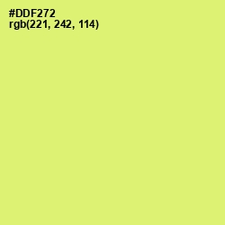 #DDF272 - Sulu Color Image