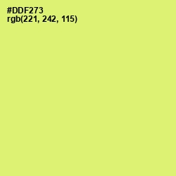 #DDF273 - Sulu Color Image