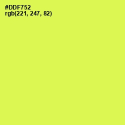 #DDF752 - Starship Color Image