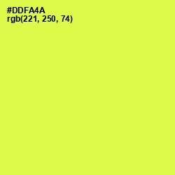 #DDFA4A - Starship Color Image