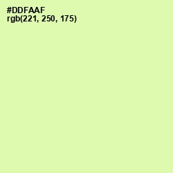 #DDFAAF - Gossip Color Image