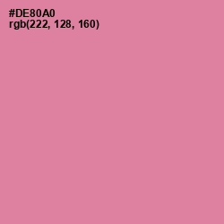#DE80A0 - Can Can Color Image