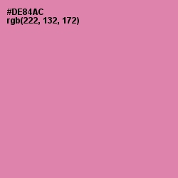 #DE84AC - Can Can Color Image