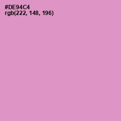 #DE94C4 - Shocking Color Image