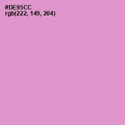 #DE95CC - Light Orchid Color Image