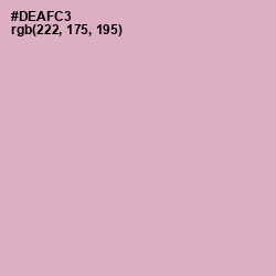 #DEAFC3 - Lilac Color Image