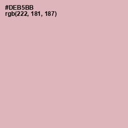 #DEB5BB - Blossom Color Image