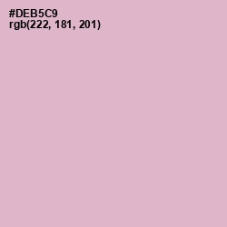 #DEB5C9 - Thistle Color Image