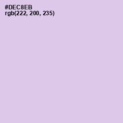 #DEC8EB - Prelude Color Image