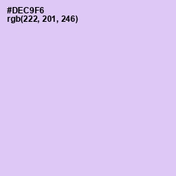 #DEC9F6 - Moon Raker Color Image