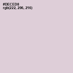 #DECED8 - Lola Color Image