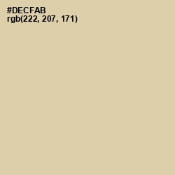 #DECFAB - Akaroa Color Image