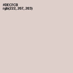 #DECFCB - Wafer Color Image
