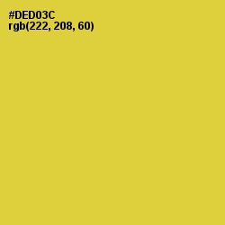 #DED03C - Golden Dream Color Image