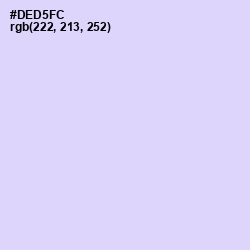 #DED5FC - Fog Color Image