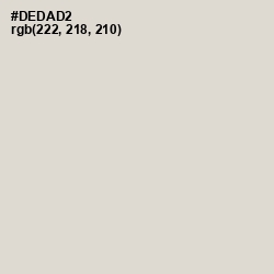 #DEDAD2 - Westar Color Image