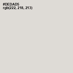 #DEDAD5 - Westar Color Image