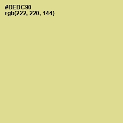 #DEDC90 - Deco Color Image