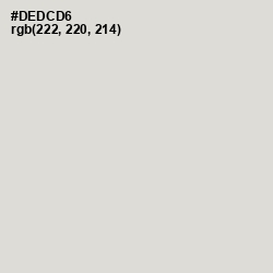 #DEDCD6 - Westar Color Image
