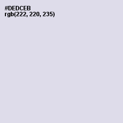 #DEDCEB - Geyser Color Image