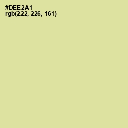 #DEE2A1 - Caper Color Image