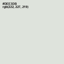 #DEE3DB - Willow Brook Color Image